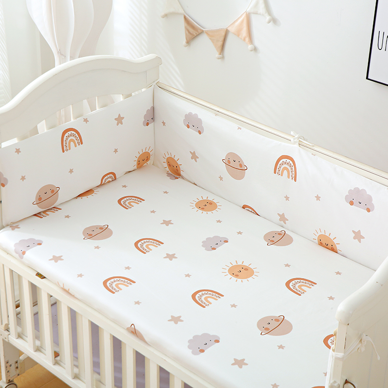1pc Baby Crib Guard Rail Soft  - Baby Nursery Glider บทวิจารณ์และราคา