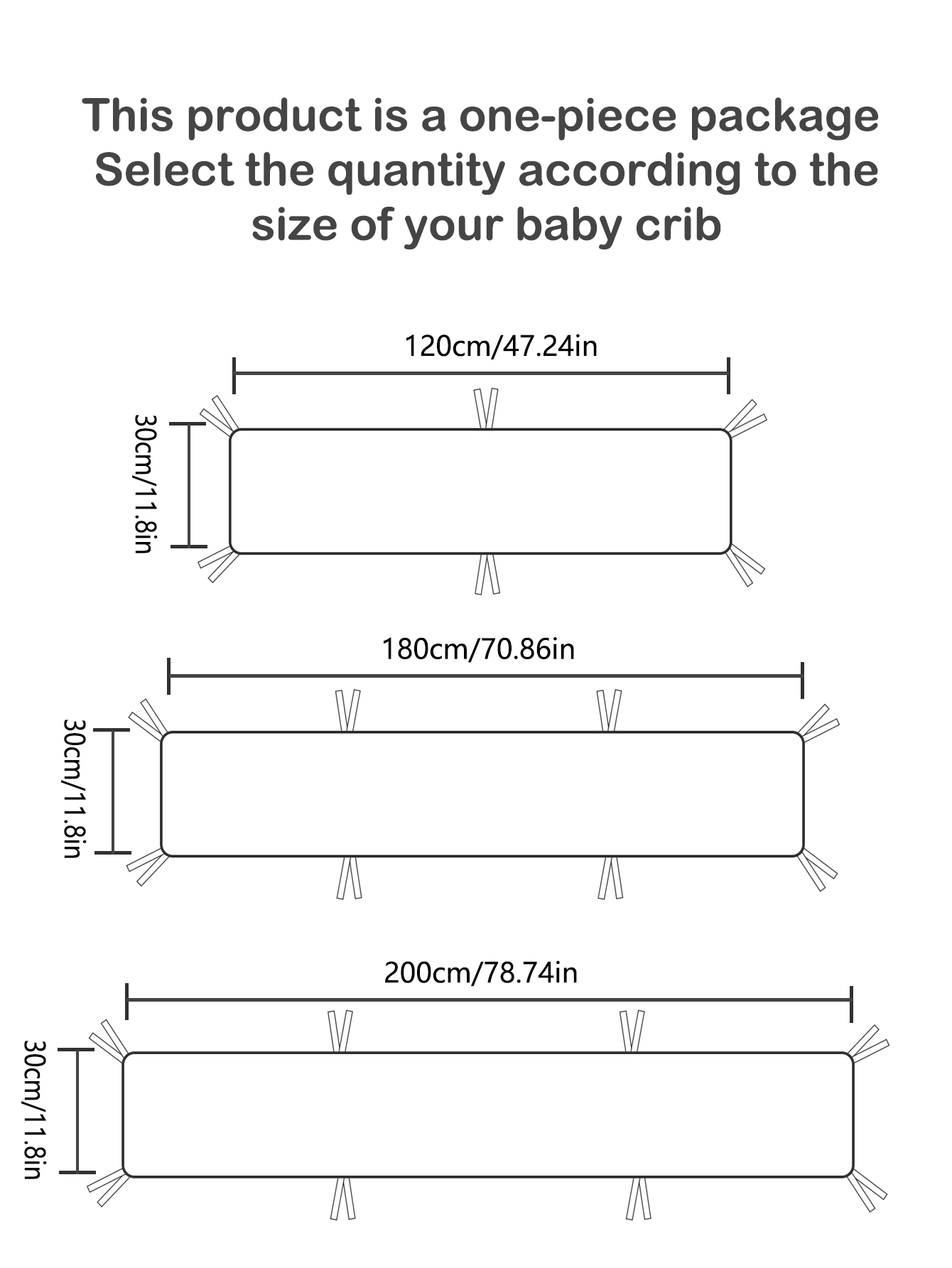 1pc Baby Crib Guard Rail Soft  - Baby Nursery Glider บทวิจารณ์และราคา
