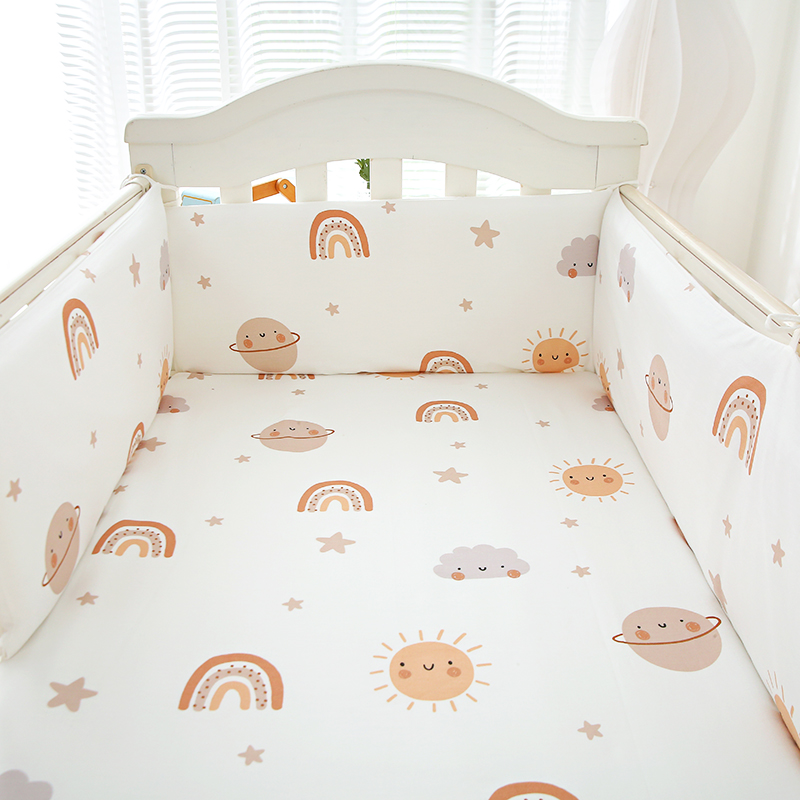 1pc Baby Crib Guard Rail Soft  - Baby Nursery Glider บทวิจารณ์และราคา