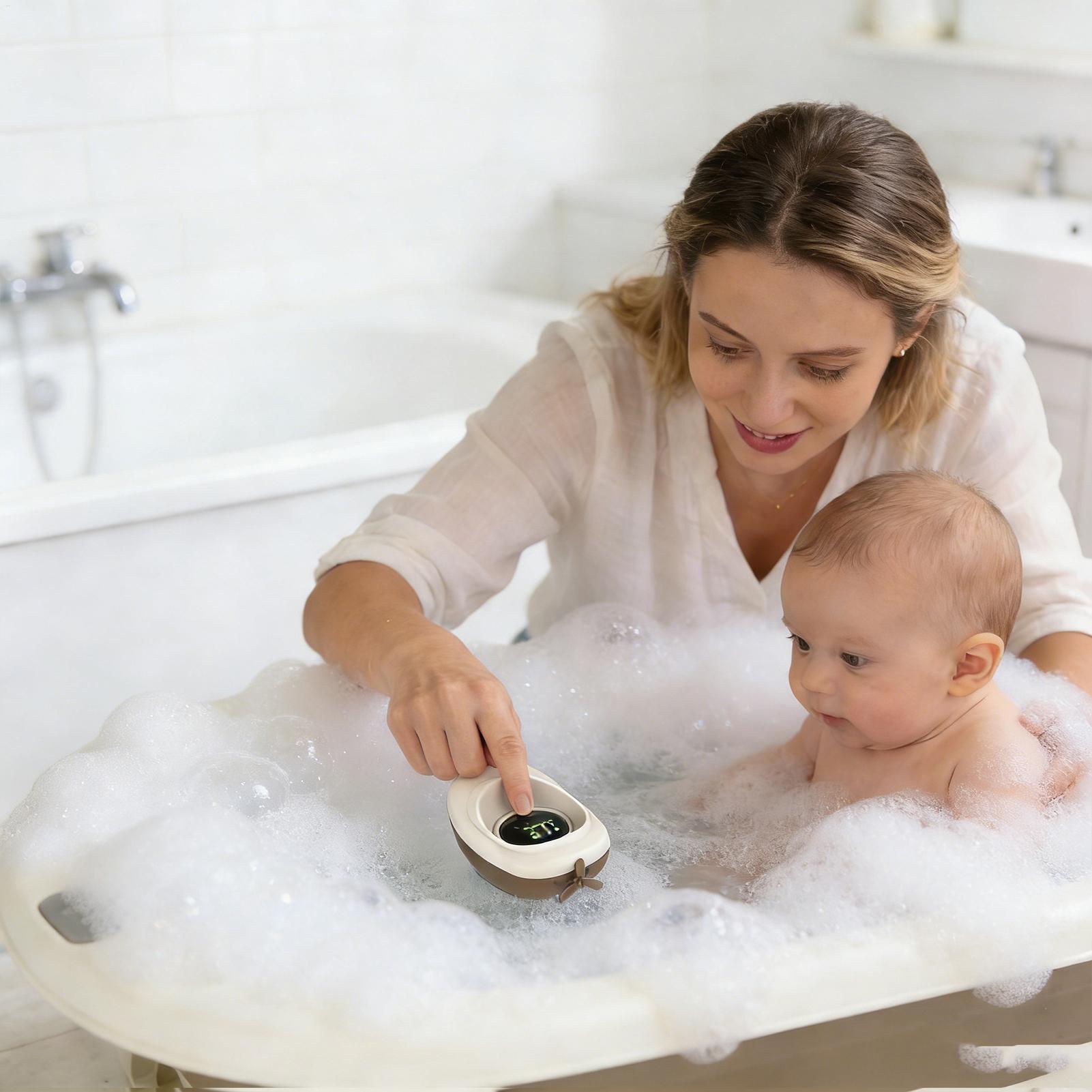 Bath Temperature Gauge Floatin - Baby Nursery Temperature บทวิจารณ์และราคา