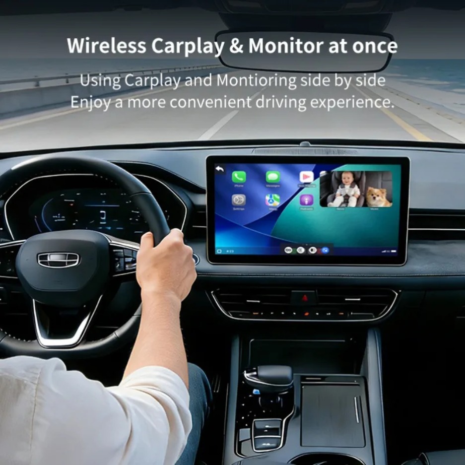 Cabin Care Wireless CarPlay Ad - Baby Monitor Split Screen บทวิจารณ์และราคา