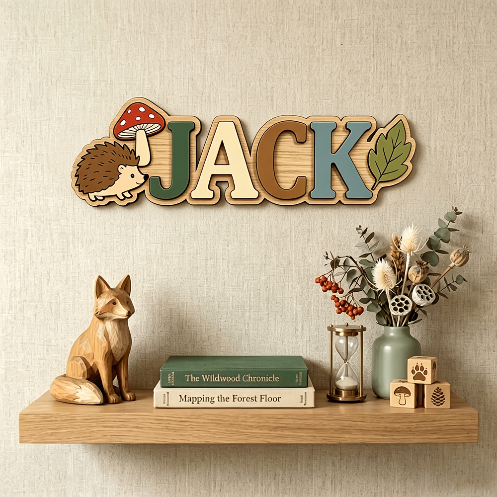 Custom Woodland Hedgehog Woode - Baby Nursery Forest Theme บทวิจารณ์และราคา