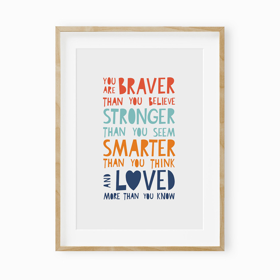 Cartoon Inspirational quotes N - Baby Nursery Quotes Wall Art บทวิจารณ์และราคา