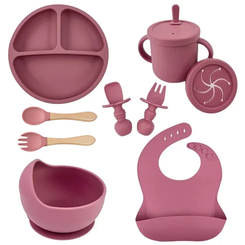 Food Grade Silicone Child Dish - Baby Nursery Accessories บทวิจารณ์และราคา