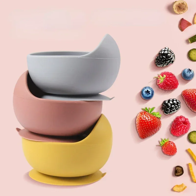 Food Grade Silicone Child Dish - Baby Nursery Accessories บทวิจารณ์และราคา