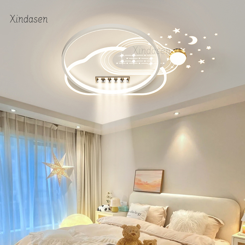 Led Starry Night Cloud Ceiling - Baby Nursery Chandelier บทวิจารณ์และราคา