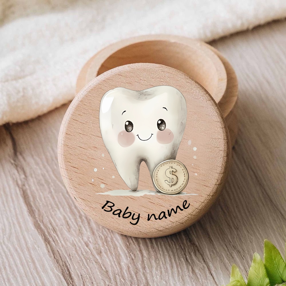 Personalised Baby First Tooth  - Baby Keepsake Box บทวิจารณ์และราคา