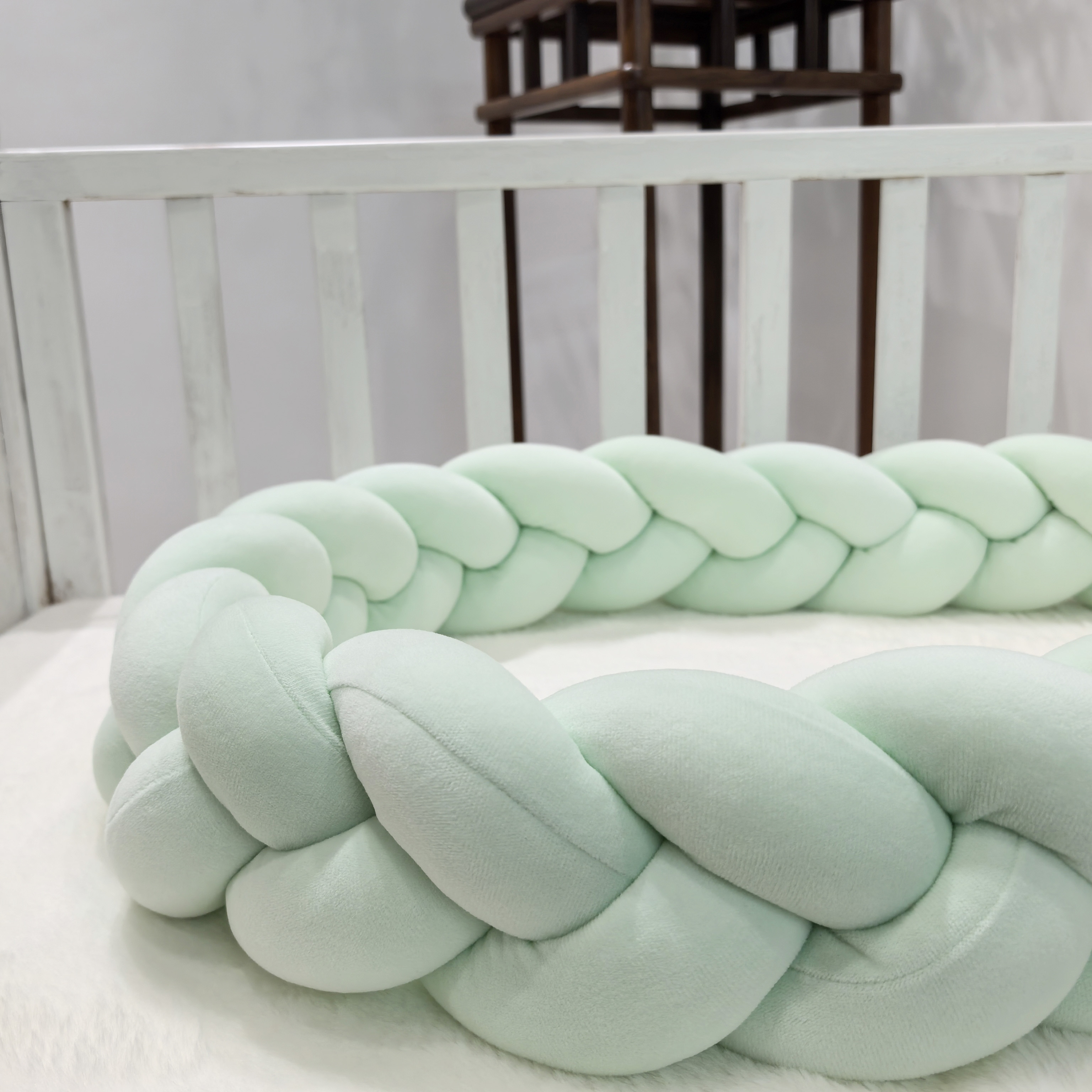 1M/2M/3M/4M Baby Bumper Bed Br - Baby Nursery Glider บทวิจารณ์และราคา