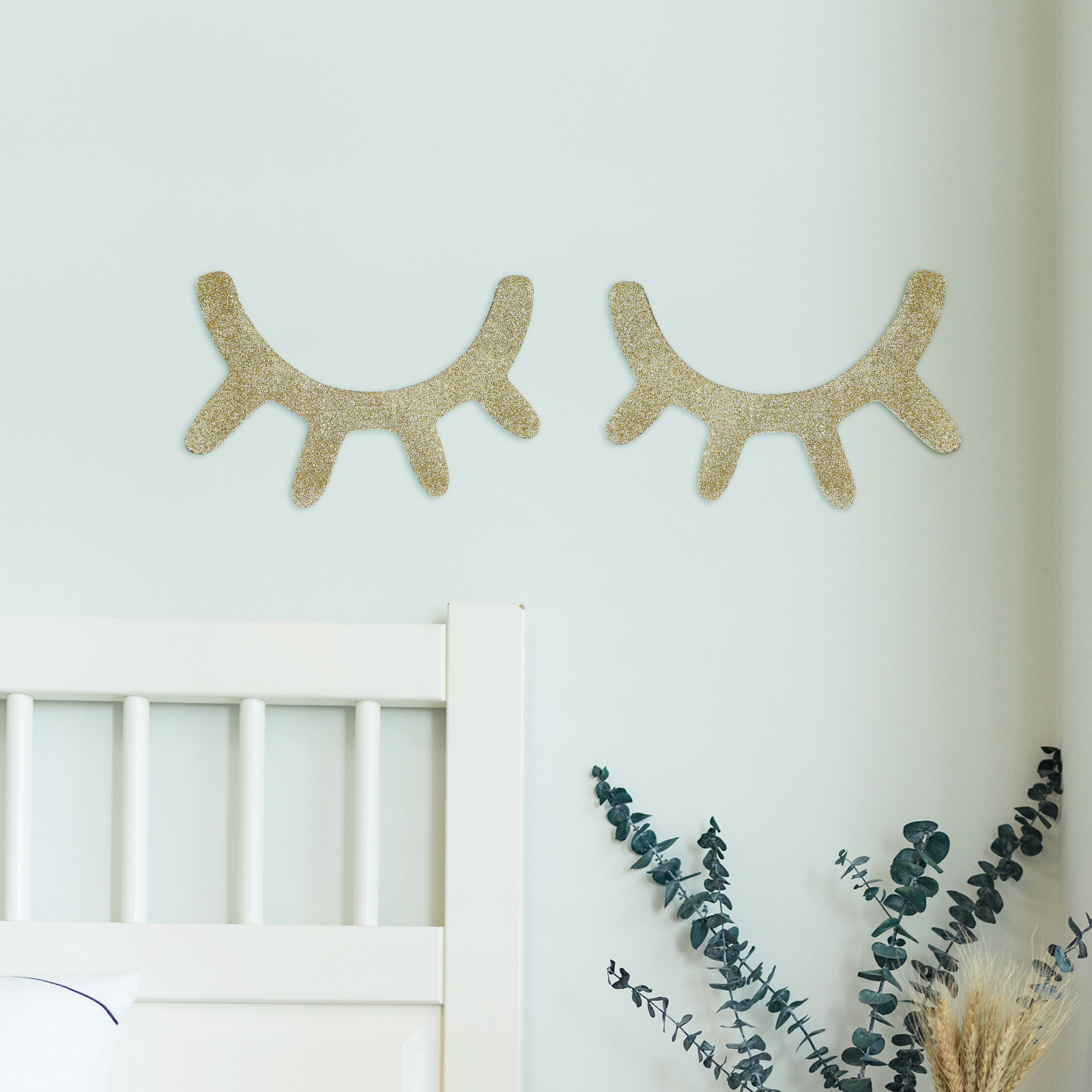 1Pair Nordic Style Sleepy Eyel - Baby Nursery Stickers บทวิจารณ์และราคา