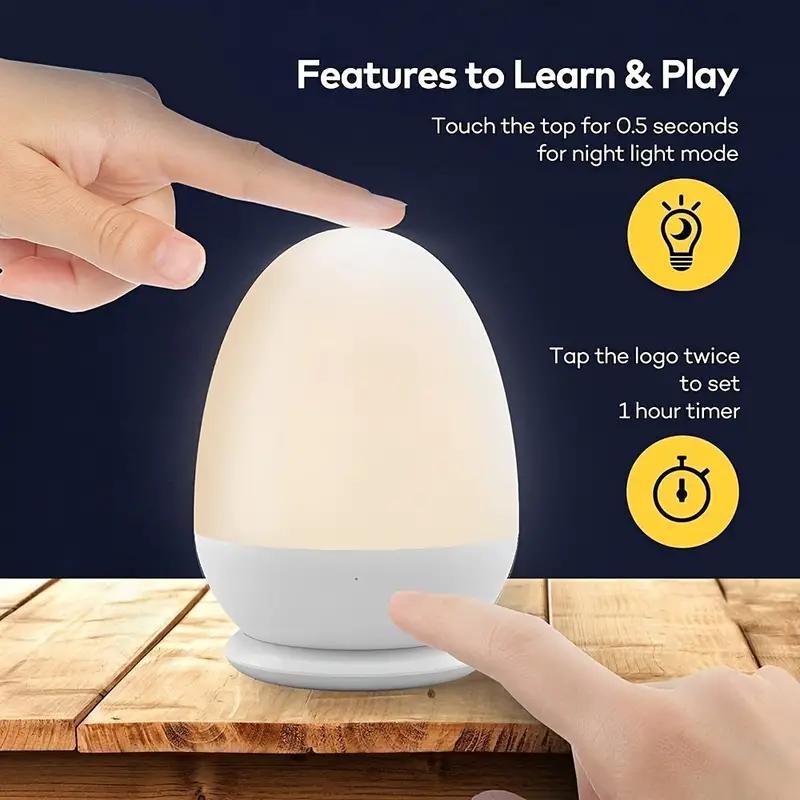 Touch Night Light for Baby Nur - Baby Nursery Temperature บทวิจารณ์และราคา