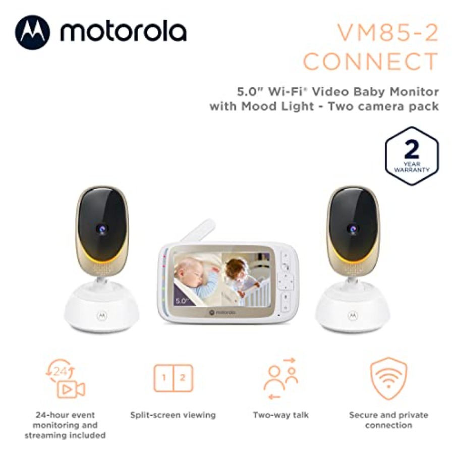 Motorola Nursery WiFi Baby Mon - Baby Nursery Temperature บทวิจารณ์และราคา