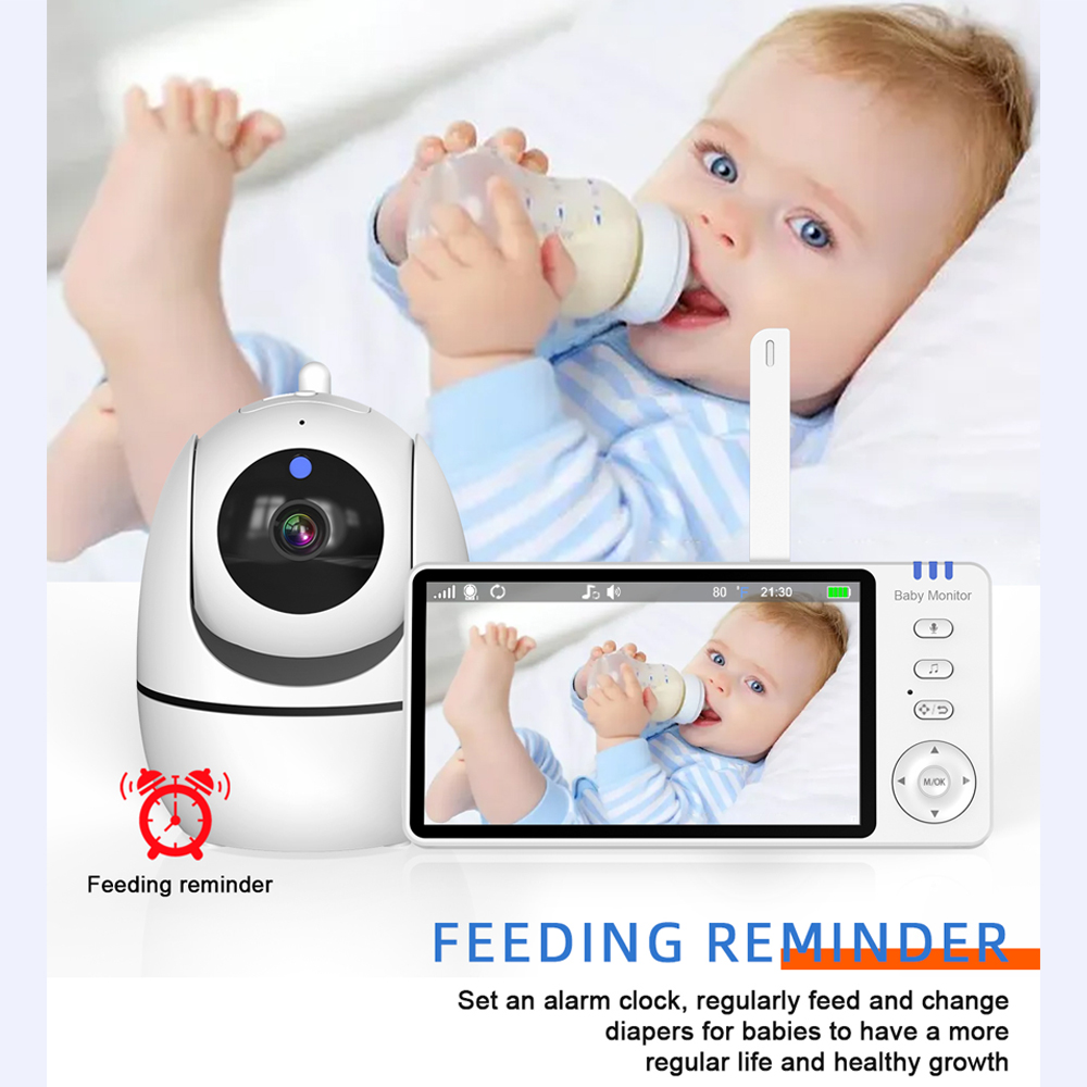Video Baby Monitor with Cam an - Baby Monitor Split Screen บทวิจารณ์และราคา