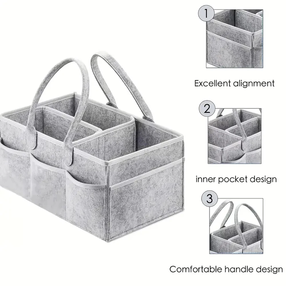 Baby Diaper Ball Bag Organizer - Baby Nursery Storage บทวิจารณ์และราคา