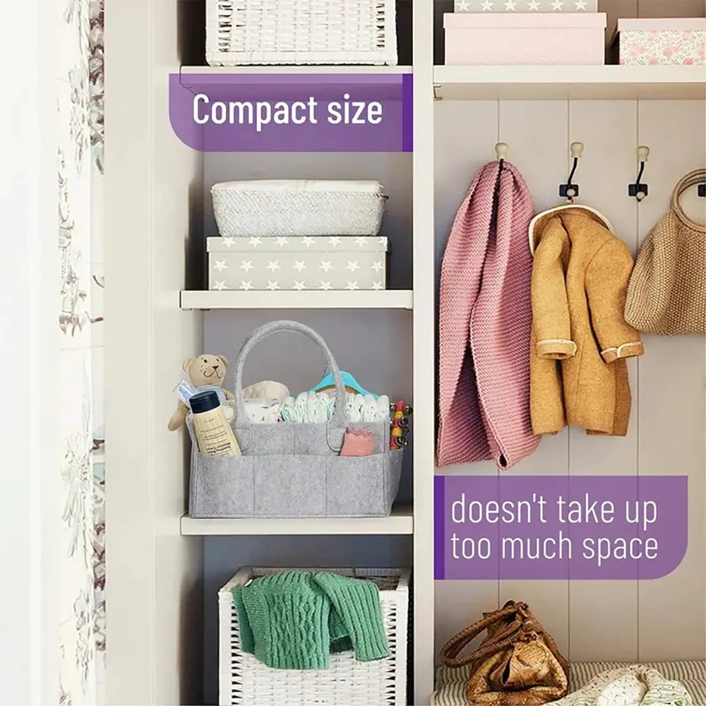 Baby Diaper Ball Bag Organizer - Baby Nursery Storage บทวิจารณ์และราคา