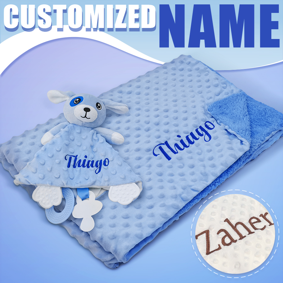 Personalized Newborn Baby Blan - Baby Nursery Accessories บทวิจารณ์และราคา