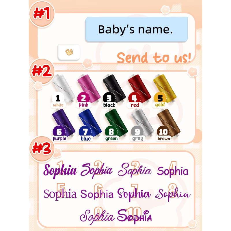 Personalized Newborn Baby Blan - Baby Nursery Accessories บทวิจารณ์และราคา