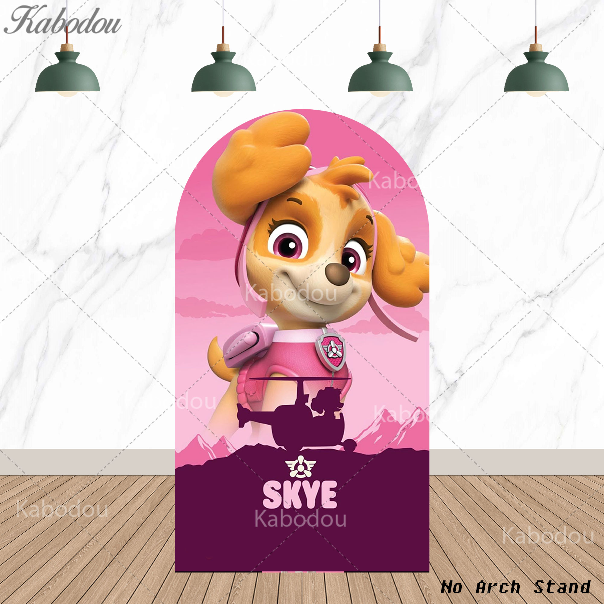 Paw Patrol Arch Backdrop Child - Baby Nursery Hanging Decor บทวิจารณ์และราคา