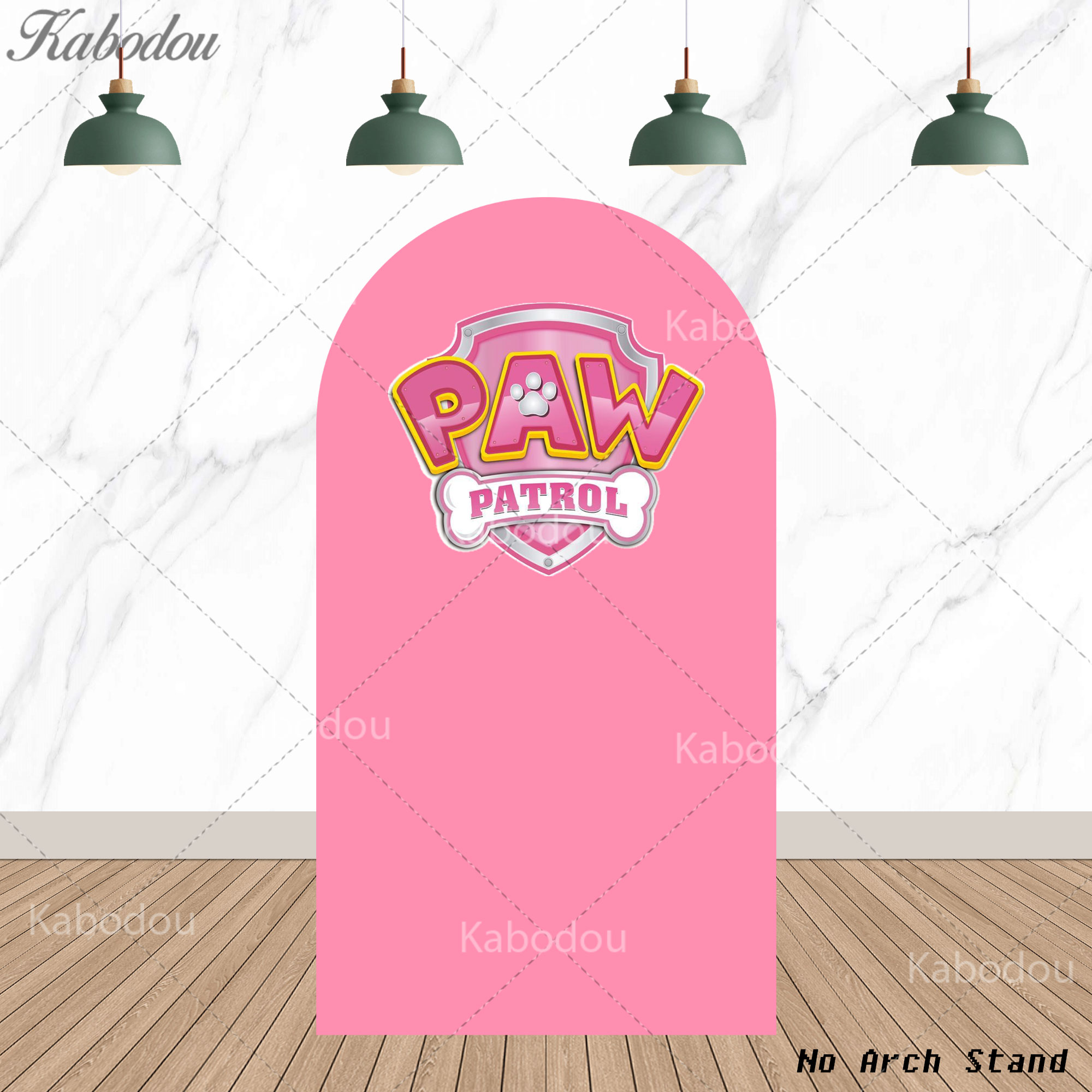 Paw Patrol Arch Backdrop Child - Baby Nursery Hanging Decor บทวิจารณ์และราคา