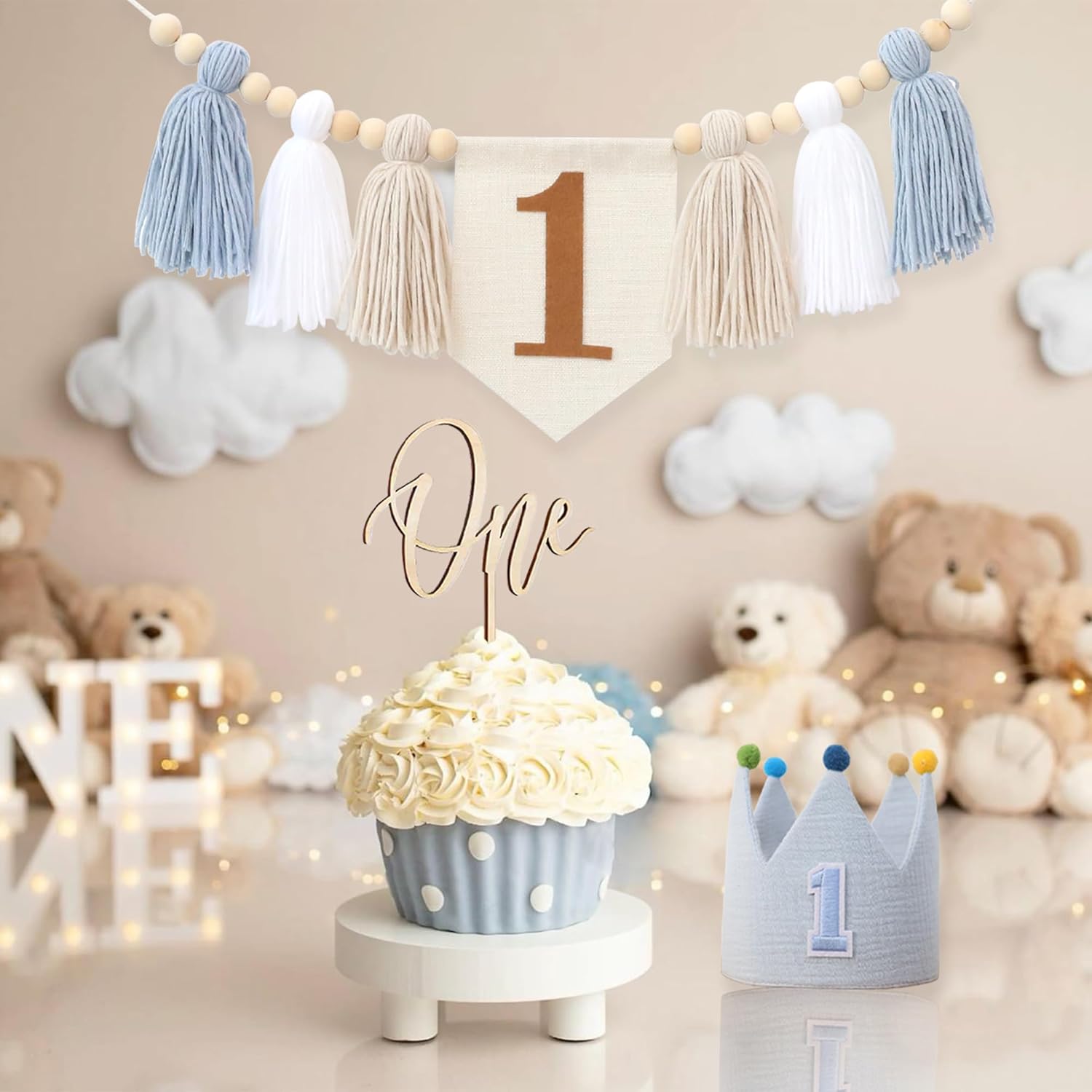 Baby First Birthday Party Deco - Baby Nursery Hanging Decor บทวิจารณ์และราคา
