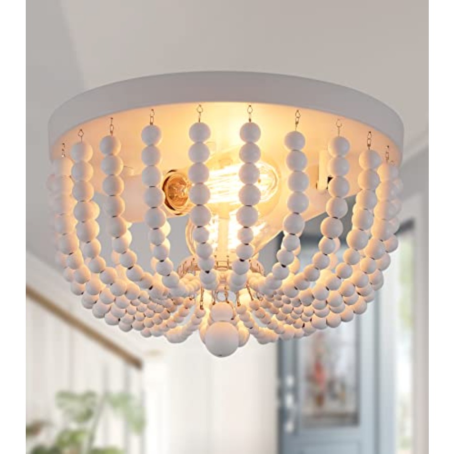 Flush Mount Ceiling Light Fixt - Baby Nursery Chandelier บทวิจารณ์และราคา