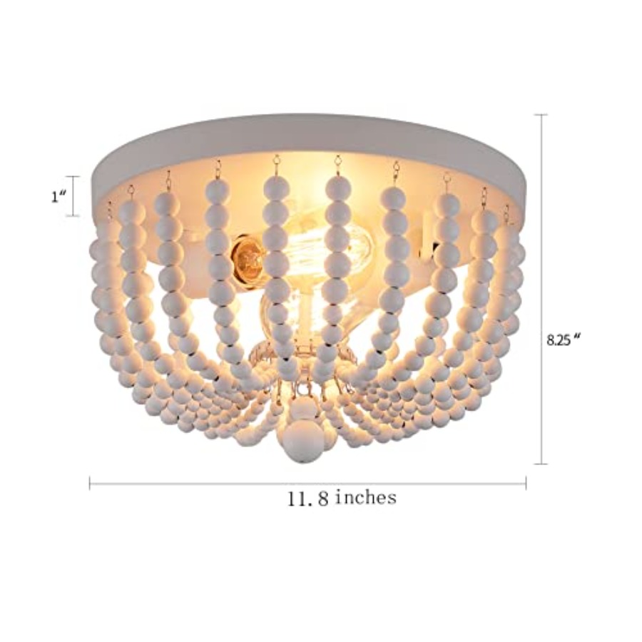 Flush Mount Ceiling Light Fixt - Baby Nursery Chandelier บทวิจารณ์และราคา