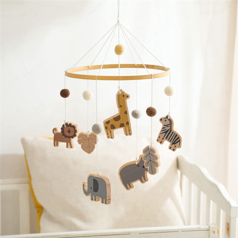 X18A-Baby Mobile For Crib - Ju - Baby Nursery Gender Neutral บทวิจารณ์และราคา