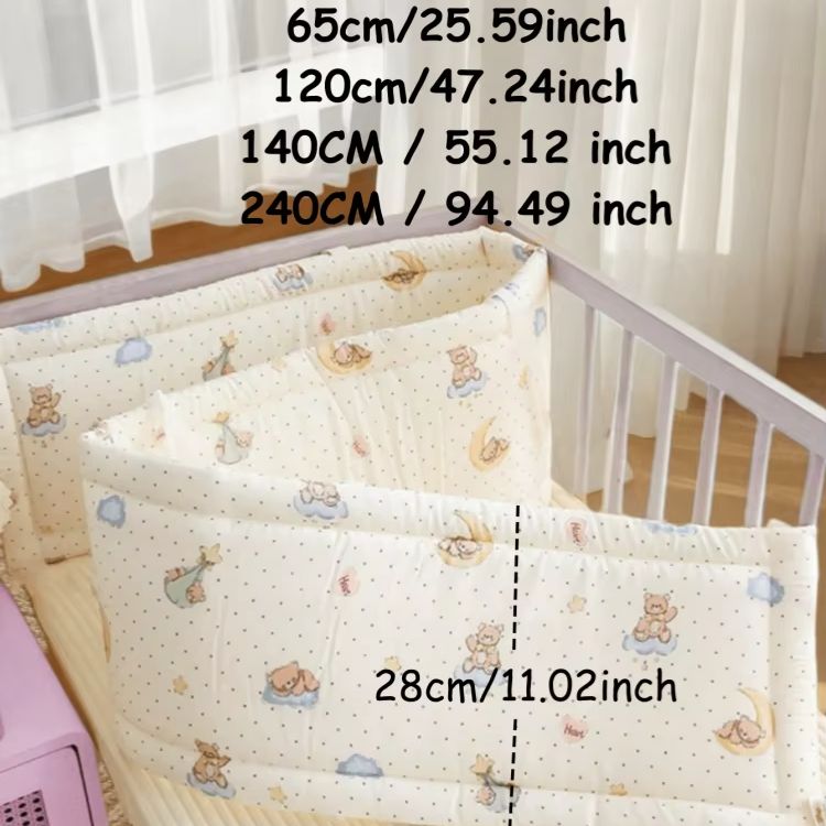 Baby Bumper Crib Bumper Protec - Baby Nursery Glider บทวิจารณ์และราคา