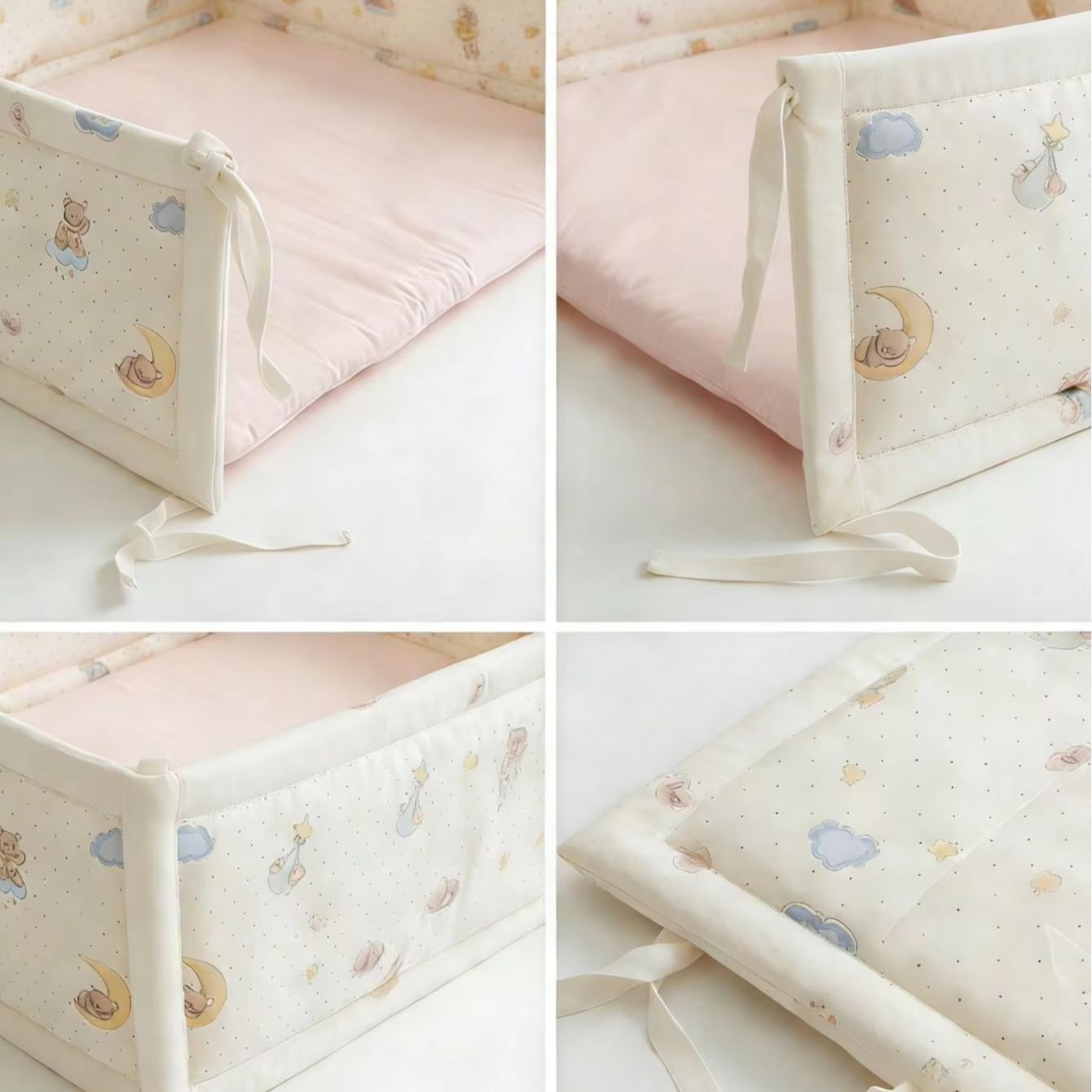Baby Bumper Crib Bumper Protec - Baby Nursery Glider บทวิจารณ์และราคา