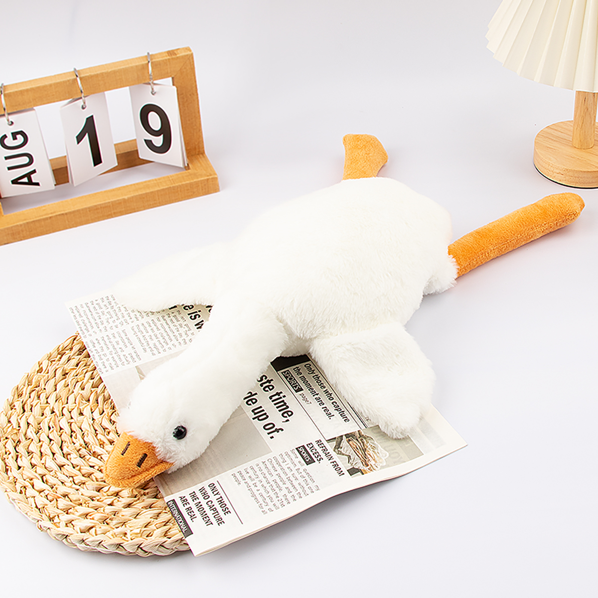 50cm Soft Goose Plush Pillow T - Baby Nursery Cushion บทวิจารณ์และราคา