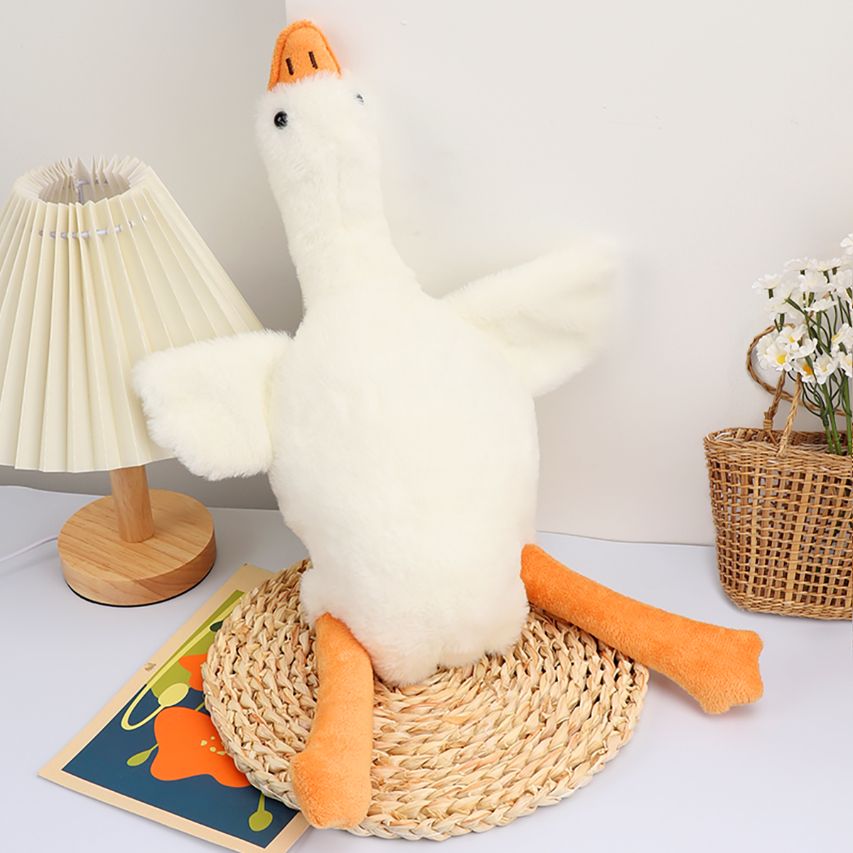 50cm Soft Goose Plush Pillow T - Baby Nursery Cushion บทวิจารณ์และราคา