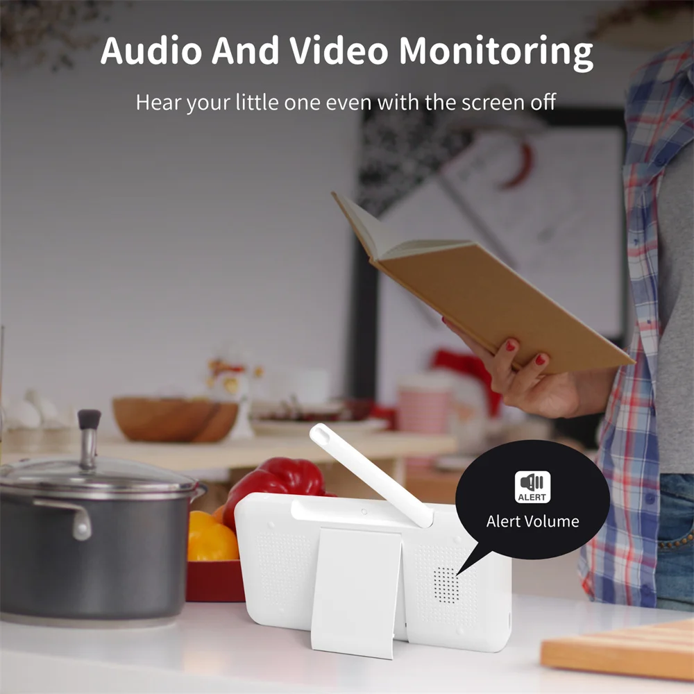 Babystar 5 Inch Wifi Baby Moni - Baby Monitor Split Screen บทวิจารณ์และราคา