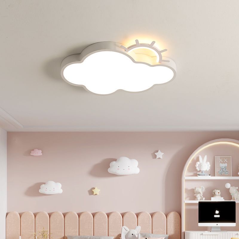 LED White Cloud Ceiling Light  - Baby Nursery Chandelier บทวิจารณ์และราคา