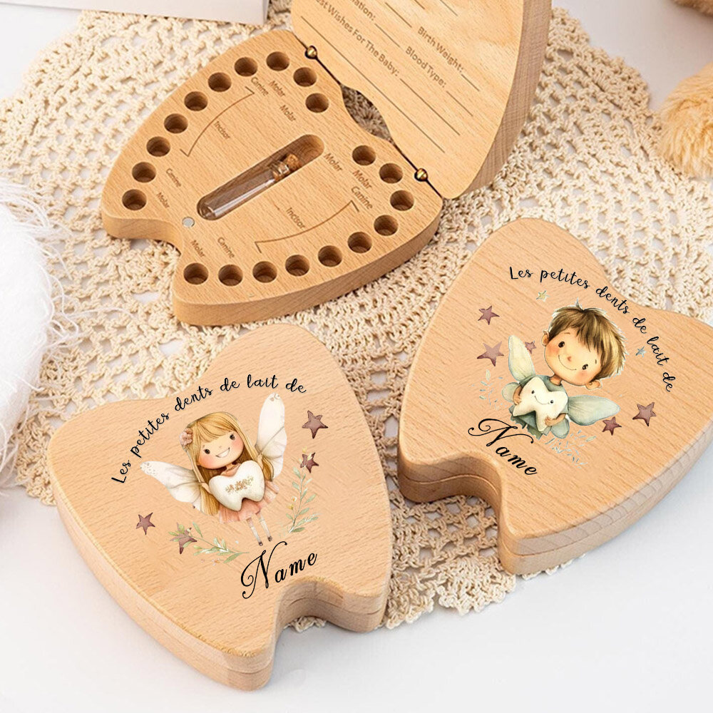 Personalized Tooth Fairy Box B - Baby Keepsake Box บทวิจารณ์และราคา