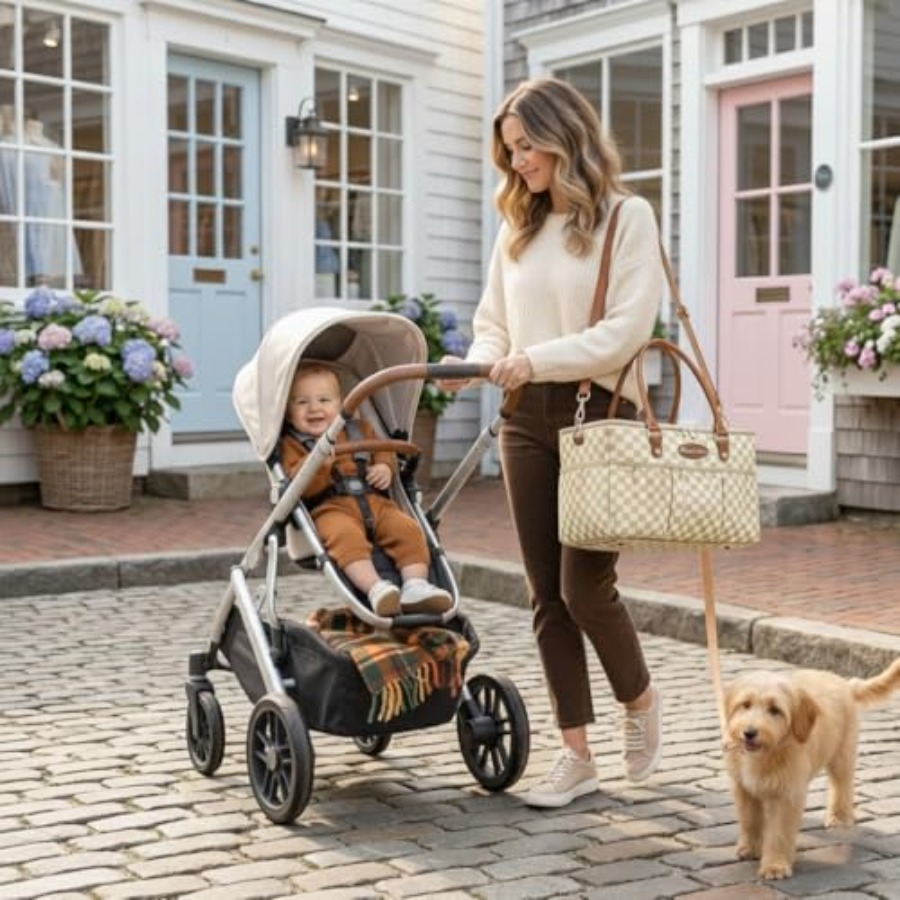 Luxe Diaper Caddy Organizer, E - Baby Nursery Storage บทวิจารณ์และราคา