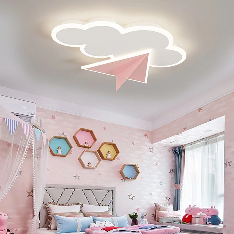 Modern Cloud Led Ceiling Light - Baby Nursery Chandelier บทวิจารณ์และราคา