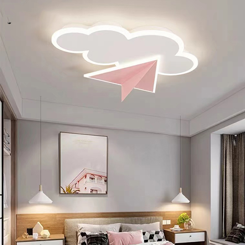 Modern Cloud Led Ceiling Light - Baby Nursery Chandelier บทวิจารณ์และราคา