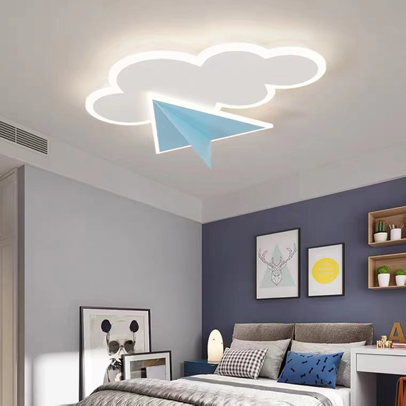 Modern Cloud Led Ceiling Light - Baby Nursery Chandelier บทวิจารณ์และราคา