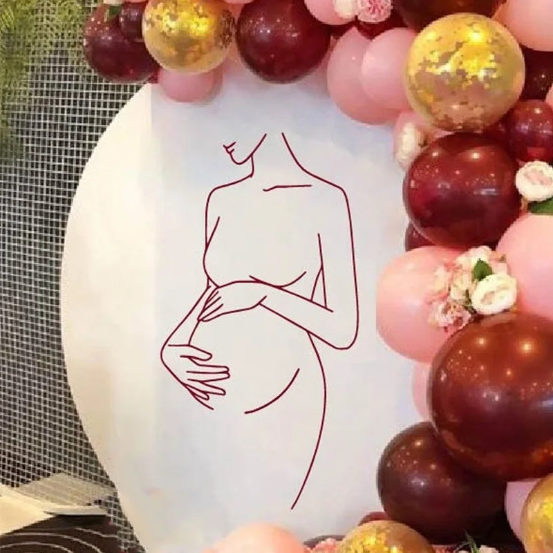 Pregnant Woman art, Gender Rev - Baby Nursery Gender Neutral บทวิจารณ์และราคา