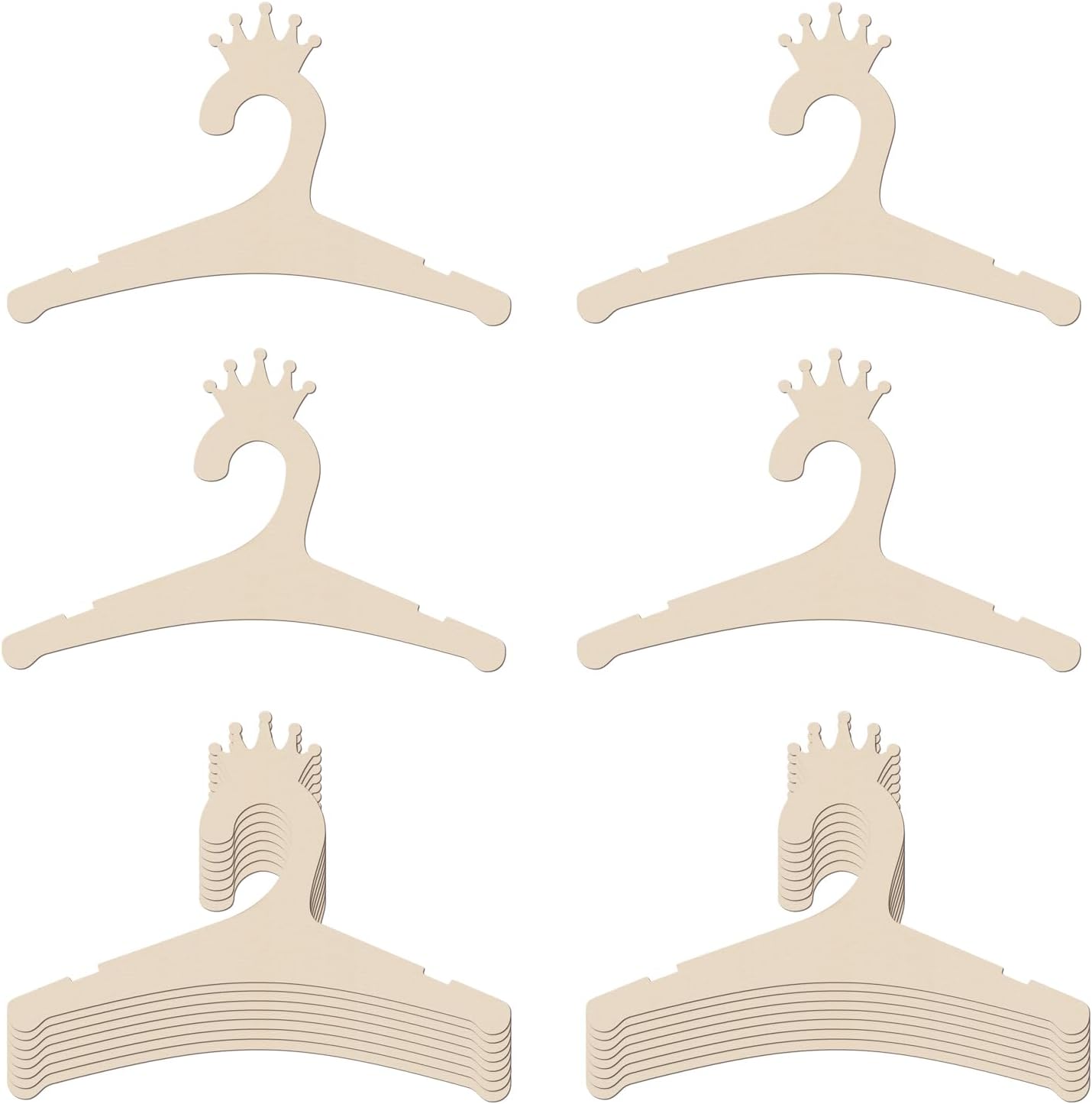 Wooden Baby Hangers 9 Inch, Cu - Baby Nursery Storage บทวิจารณ์และราคา