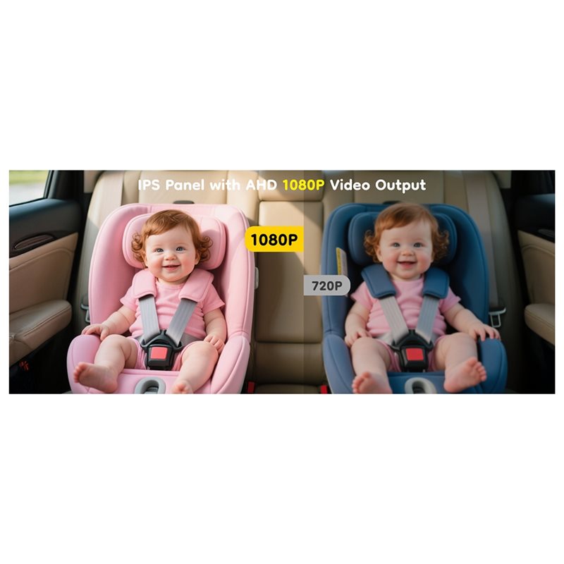 Strict For Carseat Compatible  - Baby Monitor Split Screen บทวิจารณ์และราคา