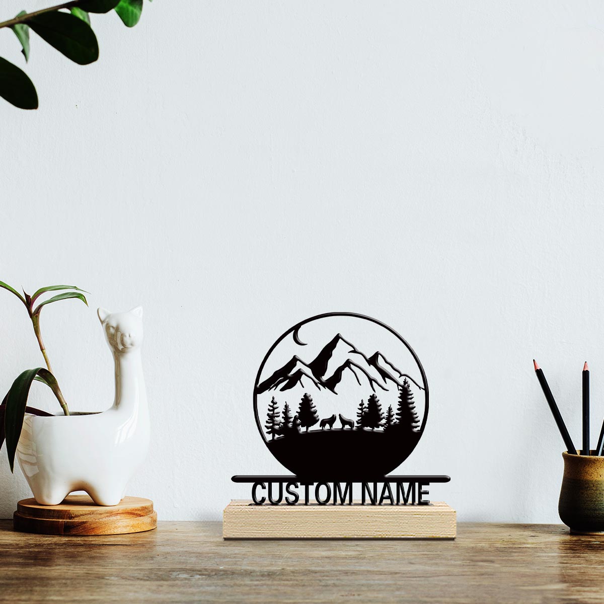 1pc Fun Personalized Custom mo - Baby Nursery Forest Theme บทวิจารณ์และราคา