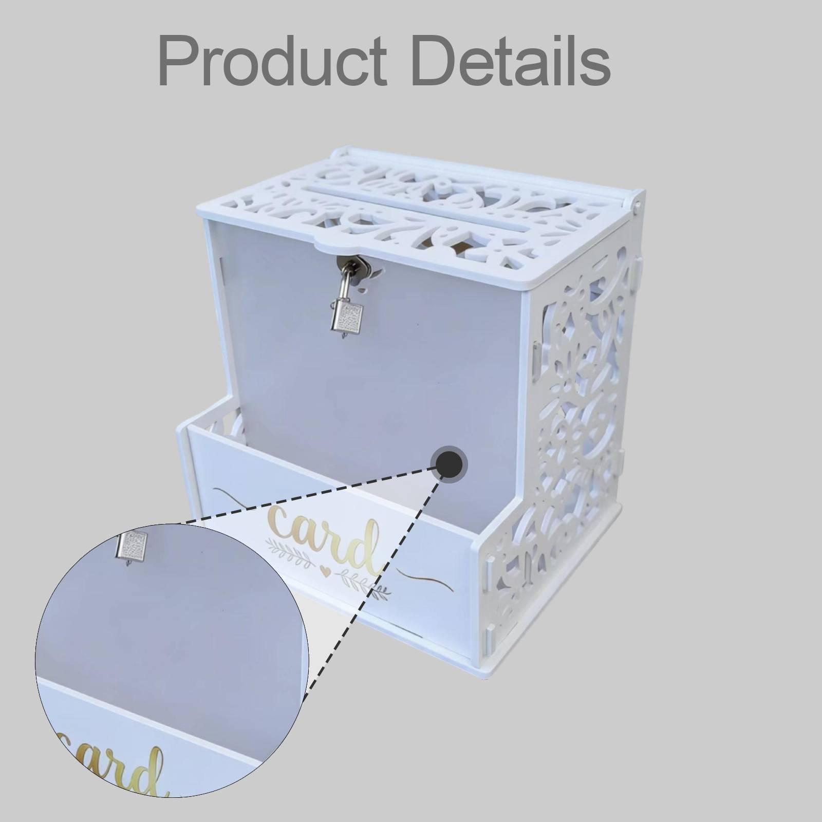 Wedding Card Box Keepsake Stor - Baby Keepsake Box บทวิจารณ์และราคา