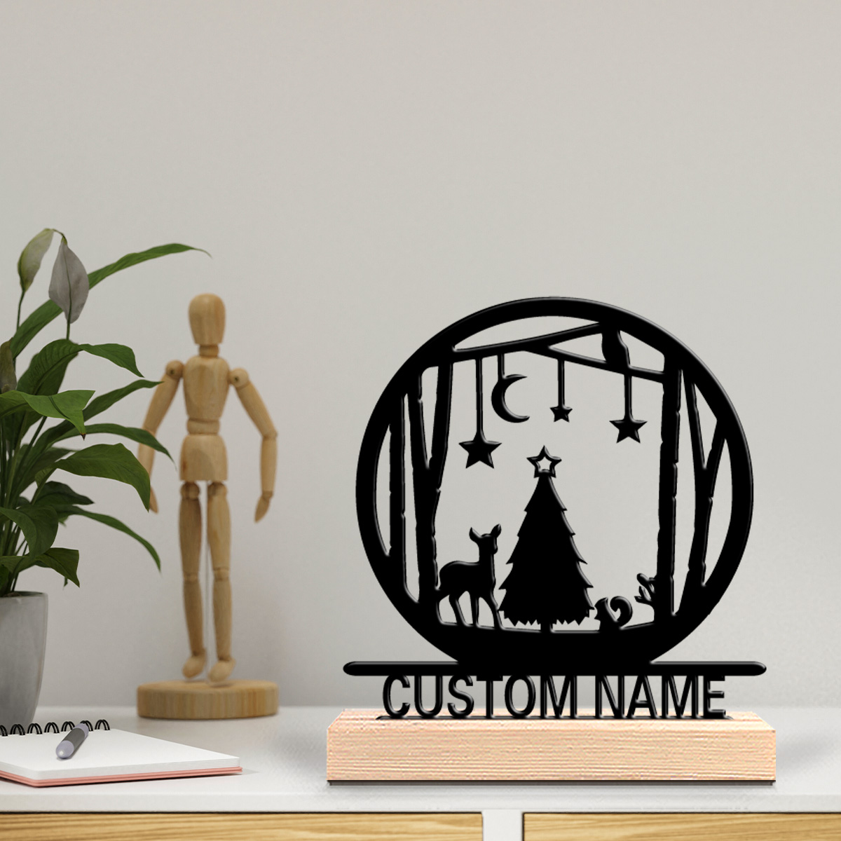 1pc Romantic Personalized Cust - Baby Nursery Forest Theme บทวิจารณ์และราคา