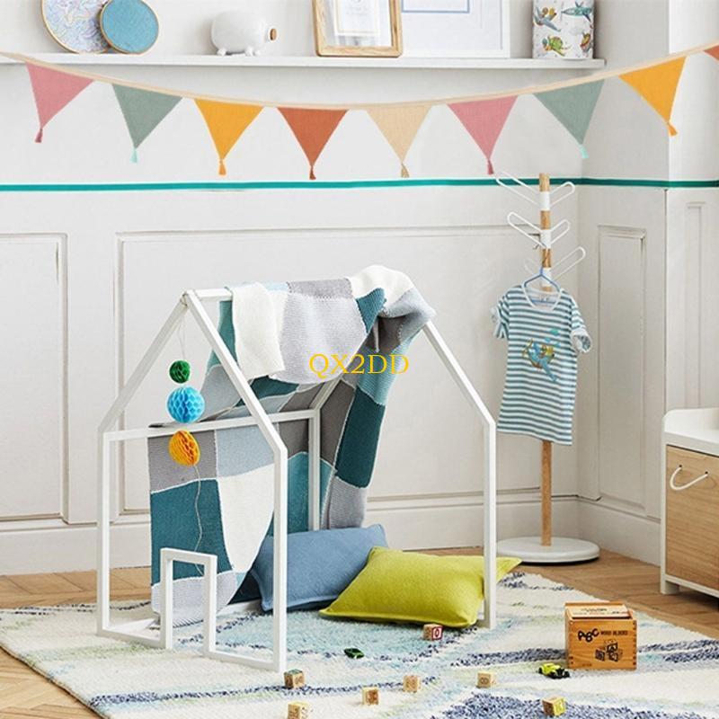 QX2D Soft Fabric Bunting Banne - Baby Nursery Gender Neutral บทวิจารณ์และราคา